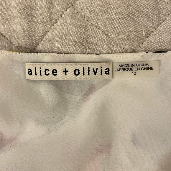 Alice + Olivia Floral Dress - Floral Multicolor - Picture 3 of 4